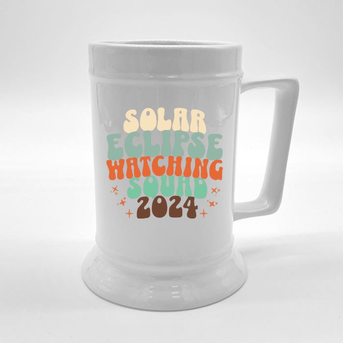 Solar Eclipse 2024 Front & Back Beer Stein