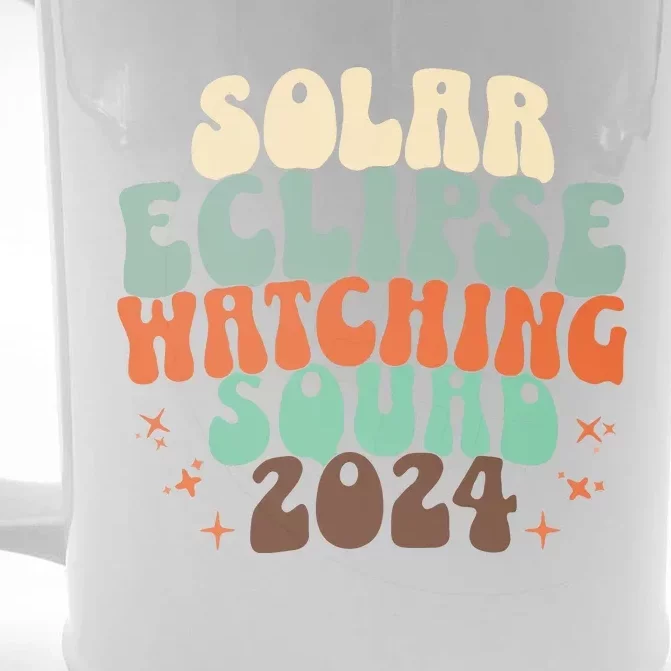 Solar Eclipse 2024 Front & Back Beer Stein