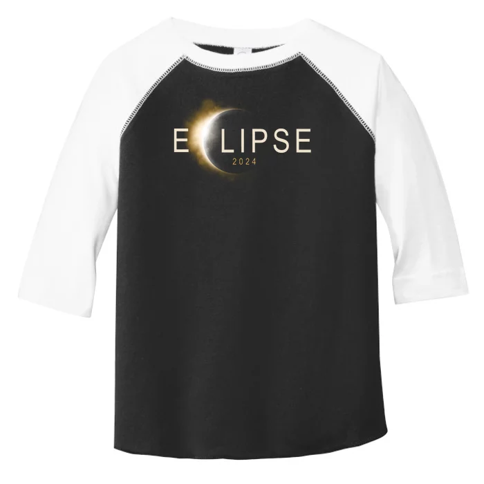 Solar Eclipse 2024 Toddler Fine Jersey T-Shirt