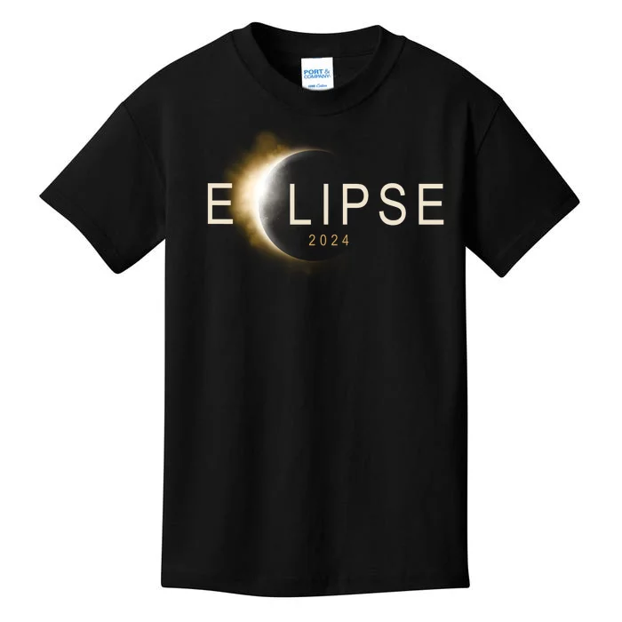 Solar Eclipse 2024 Kids T-Shirt