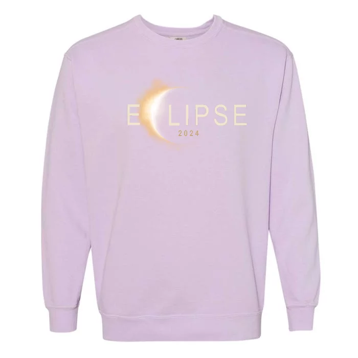 Solar Eclipse 2024 Garment-Dyed Sweatshirt