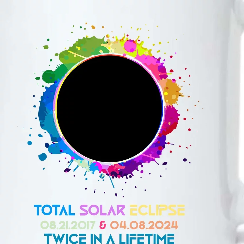 Solar Eclipse 2024 Twice In A Lifetime 2017 Totality Black Color Changing Mug