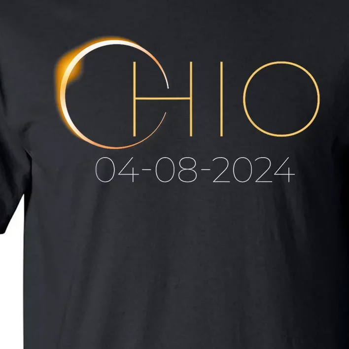 Solar Eclipse 2024 State Ohio Total Solar Eclipse Tall T-Shirt