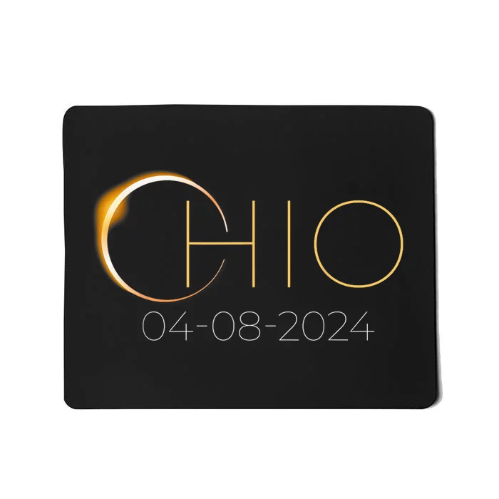 Solar Eclipse 2024 State Ohio Total Solar Eclipse Mousepad