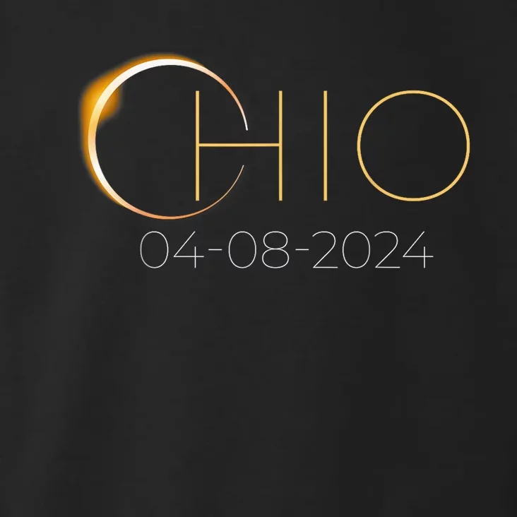 Solar Eclipse 2024 State Ohio Total Solar Eclipse Toddler Hoodie