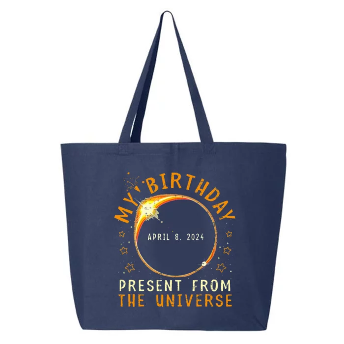 Solar Eclipse 2024 Birthday Present 4.8.24 Totality Universe 25L Jumbo Tote