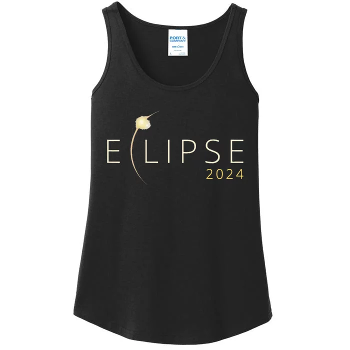 Solar Eclipse 2024 Total Solar Eclipse 4.08.24 Ladies Essential Tank