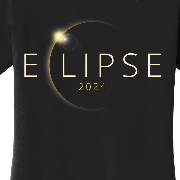 Solar Eclipse 2024 Total Solar Eclipse Women's T-Shirt