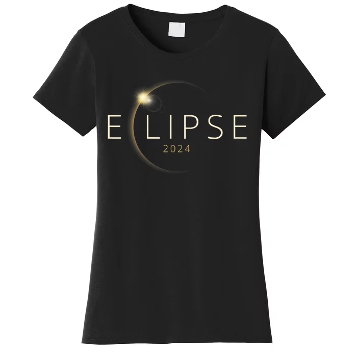 Solar Eclipse 2024 Total Solar Eclipse Women's T-Shirt