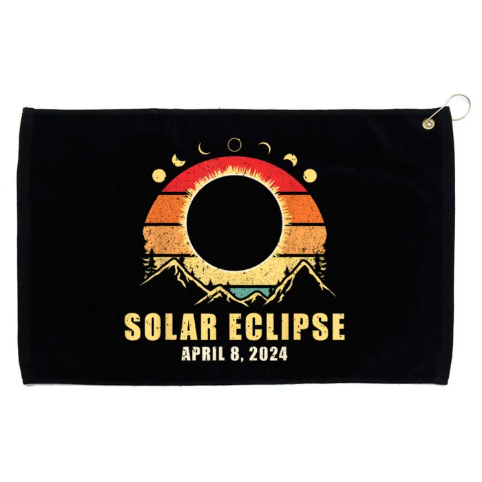 Solar Eclipse 2024 Total Solar Eclipse April 8 2024 Grommeted Golf Towel