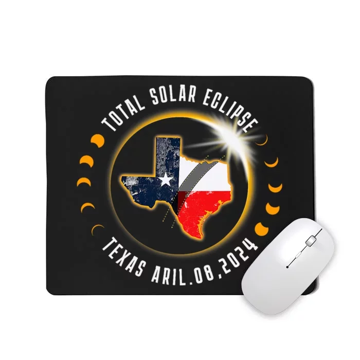 Solar Eclipse 2024 Total Solar Eclipse State Texas Mousepad