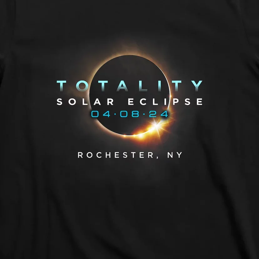 Solar Eclipse 2024 Rochester Ny Totality 040824 T-Shirt