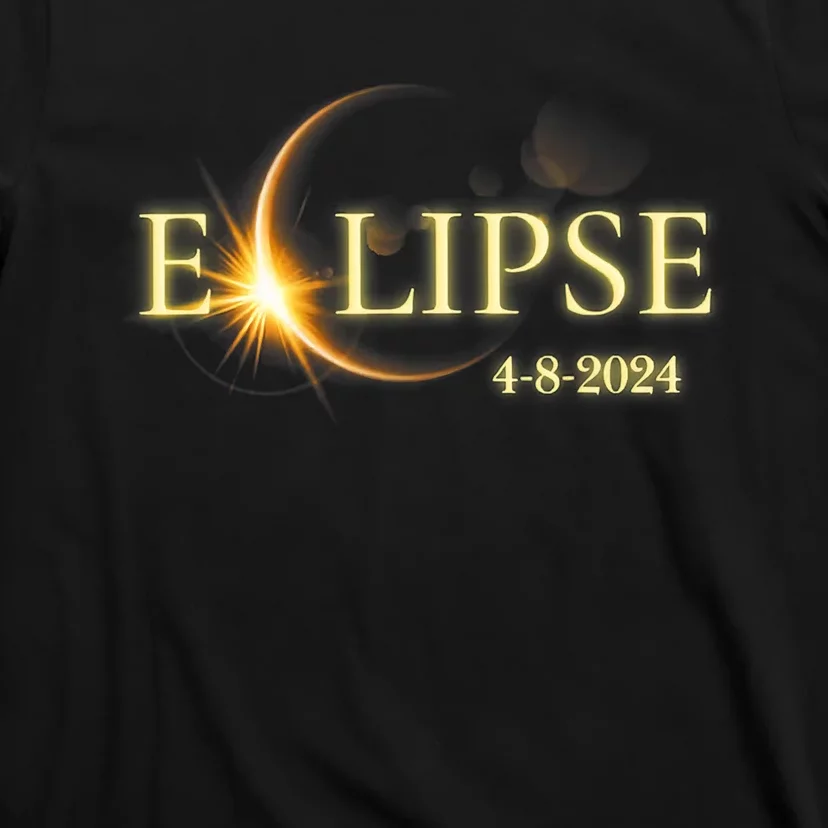 Solar Eclipse 2024 Total Solar Eclipse 4.08.24 Gift For Solar Eclipse Lover T-Shirt