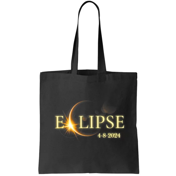 Solar Eclipse 2024 Total Solar Eclipse 4.08.24 Gift For Solar Eclipse Lover Tote Bag