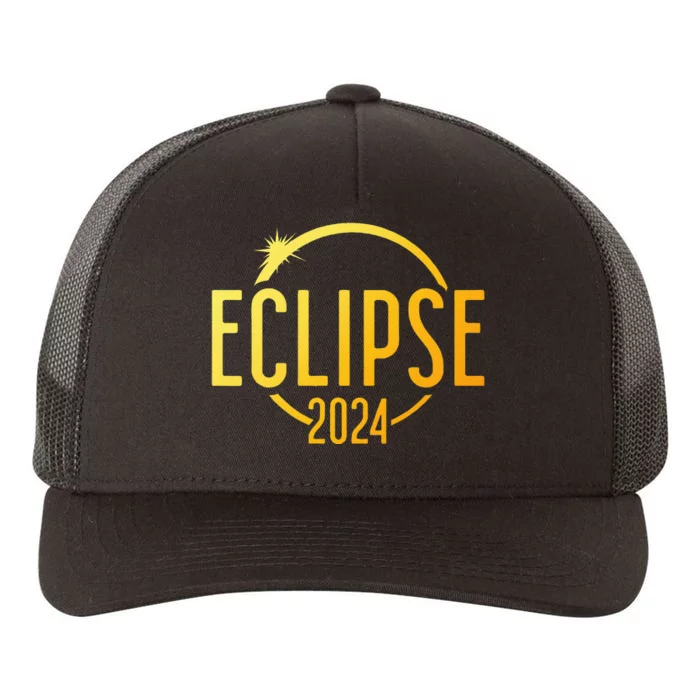 Solar Eclipse 2024 Total Solar Eclipse 4.08.24 Yupoong Adult 5-Panel Trucker Hat