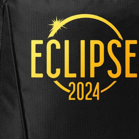 Solar Eclipse 2024 Total Solar Eclipse 4.08.24 City Backpack