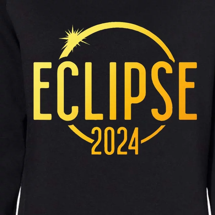 Solar Eclipse 2024 Total Solar Eclipse 4.08.24 Womens California Wash Sweatshirt