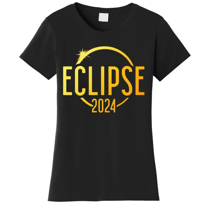 Solar Eclipse 2024 Total Solar Eclipse 4.08.24 Women's T-Shirt