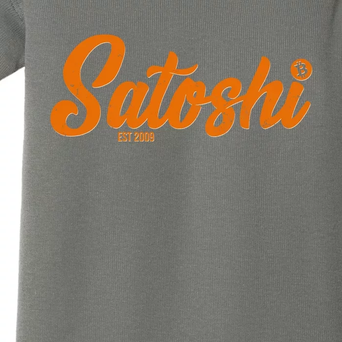 Satoshi Est 2009 Cryptocurrency Baby Bodysuit