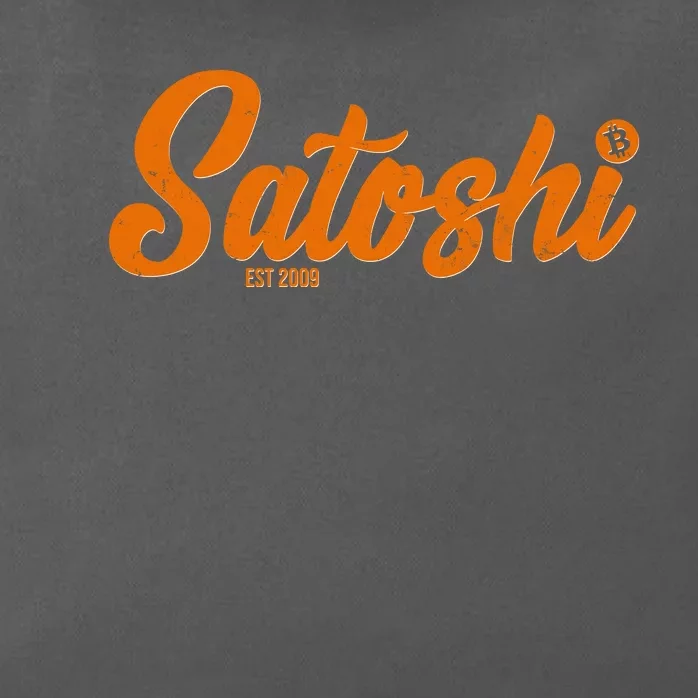 Satoshi Est 2009 Cryptocurrency Zip Tote Bag