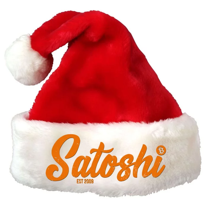 Satoshi Est 2009 Cryptocurrency Premium Christmas Santa Hat