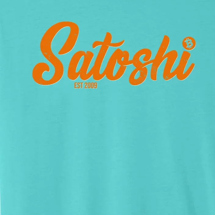 Satoshi Est 2009 Cryptocurrency ChromaSoft Performance T-Shirt