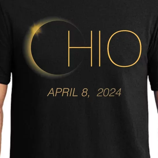 Solar Eclipse 2024 Total Solar Eclipse State Ohio Pajama Set