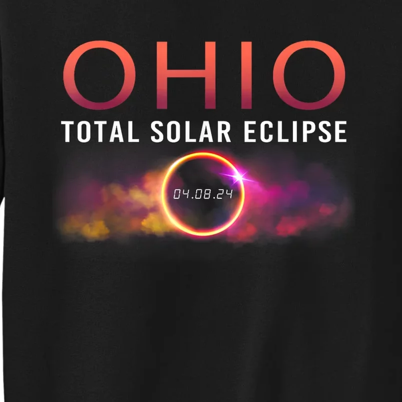 Solar Eclipse 2024 State Ohio Total Solar Eclipse Sweatshirt