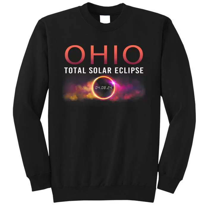 Solar Eclipse 2024 State Ohio Total Solar Eclipse Sweatshirt