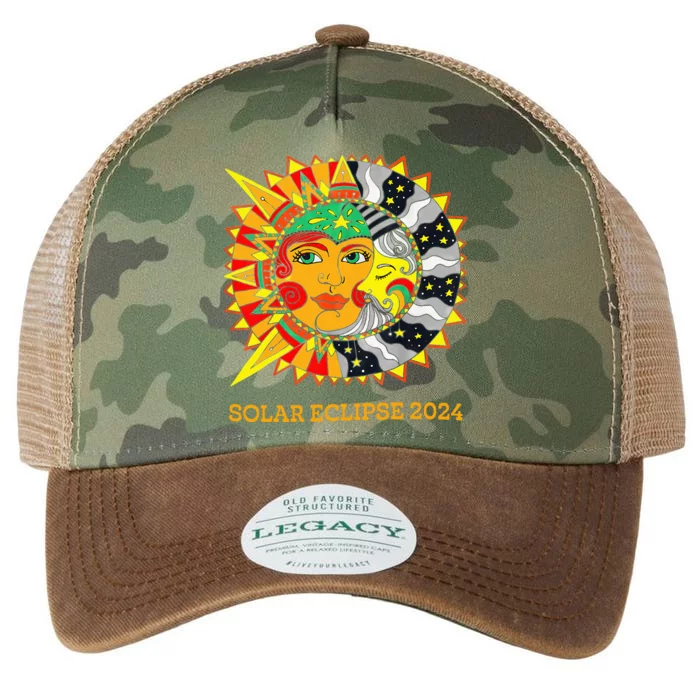 Solar Eclipse 2024 Usa Legacy Tie Dye Trucker Hat