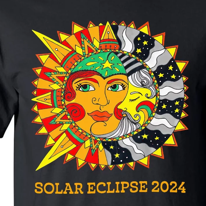 Solar Eclipse 2024 Usa Tall T-Shirt