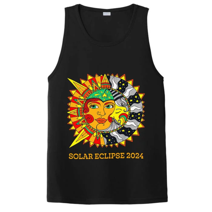 Solar Eclipse 2024 Usa Performance Tank