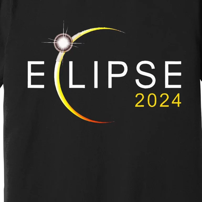 Solar Eclipse 2024 Total Solar Eclipse 4.08.24 Premium T-Shirt