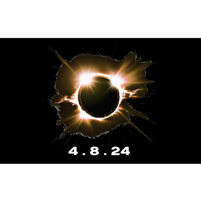 Solar Eclipse 4.8.24 Totality Event 2024 Souvenir Bumper Sticker