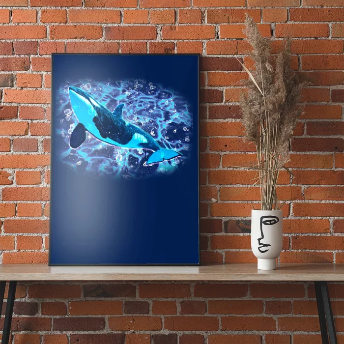 Sea Life Whale Poster