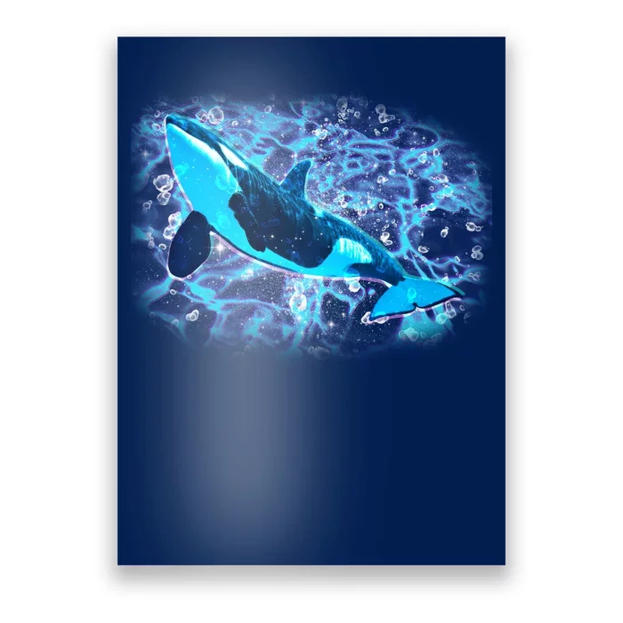 Sea Life Whale Poster