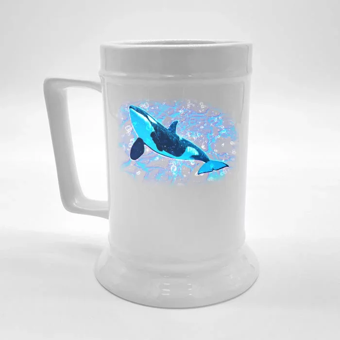 Sea Life Whale Front & Back Beer Stein