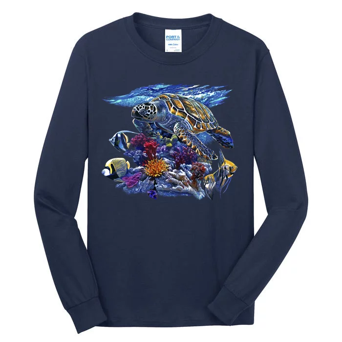 Sea Turtle Life Tall Long Sleeve T-Shirt