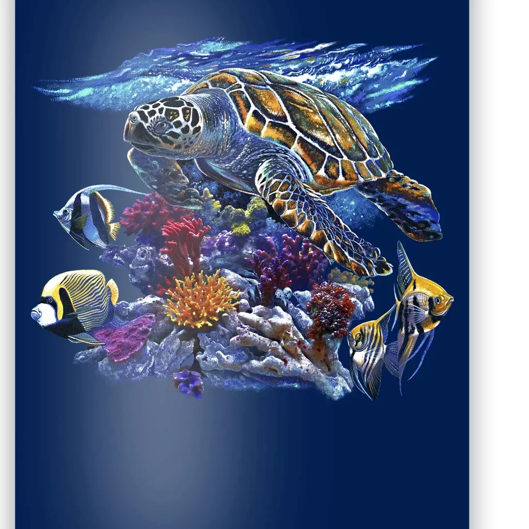 Sea Turtle Life Poster