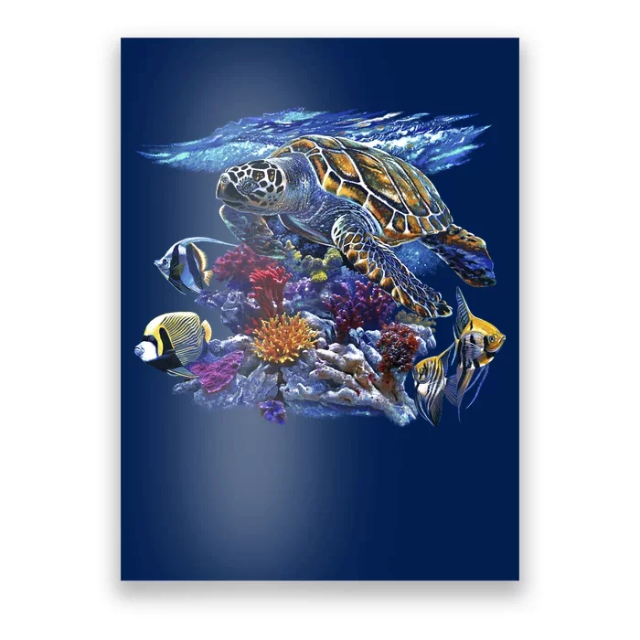 Sea Turtle Life Poster