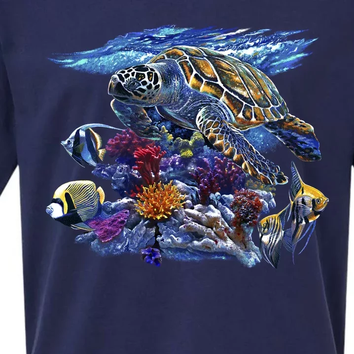 Sea Turtle Life Sueded Cloud Jersey T-Shirt