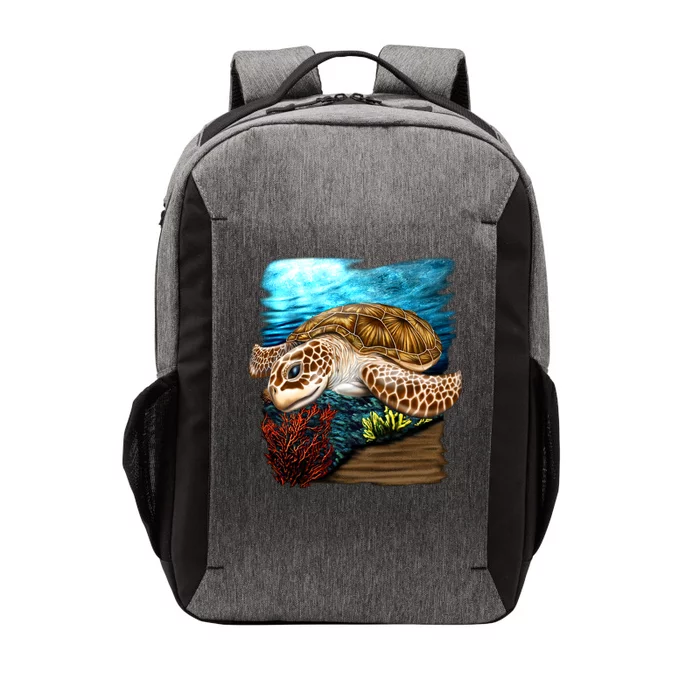 Sea Turtle Ocean Vector Backpack