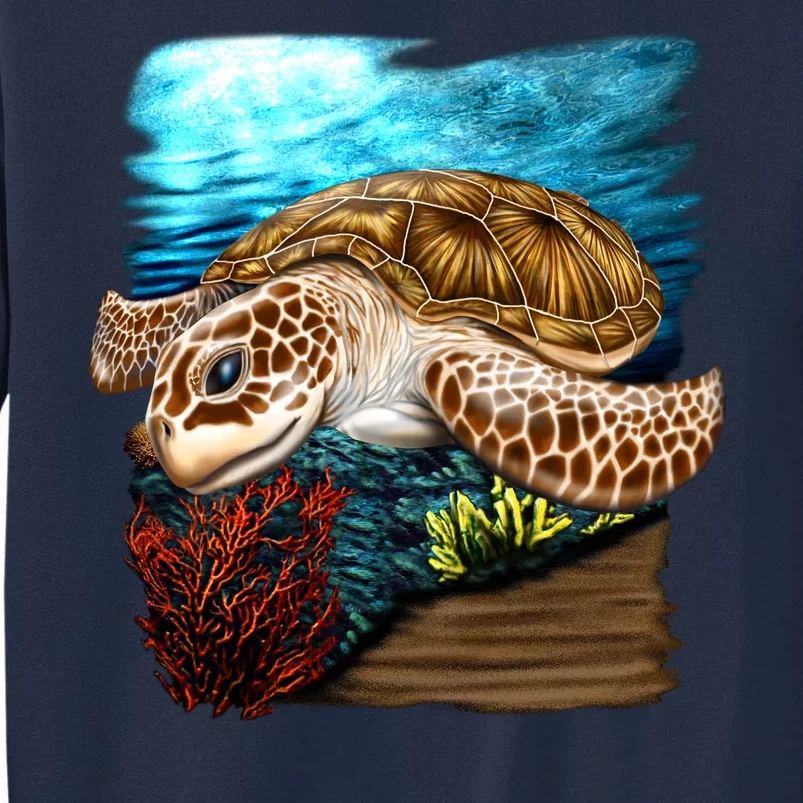 Sea Turtle Ocean Tall Sweatshirt