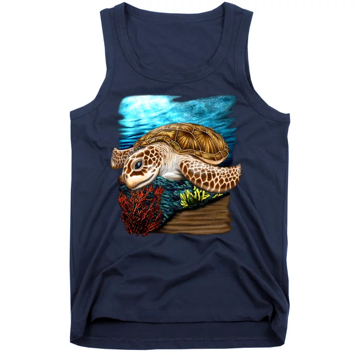 Sea Turtle Ocean Tank Top