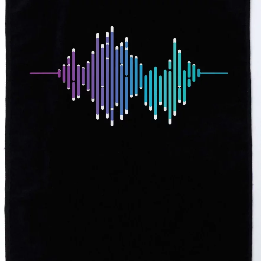 Sound Engineer Audio Music Equalizer Audio Specialist Platinum Collection Golf Towel