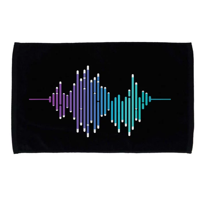 Sound Engineer Audio Music Equalizer Audio Specialist Microfiber Hand Towel