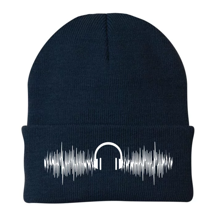 Sound Engineer Audio Wave Audio Engineer Music Lover Gift Knit Cap Winter Beanie