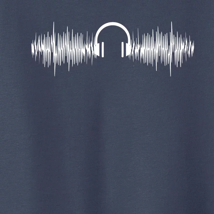 Sound Engineer Audio Wave Audio Engineer Music Lover Gift Toddler T-Shirt