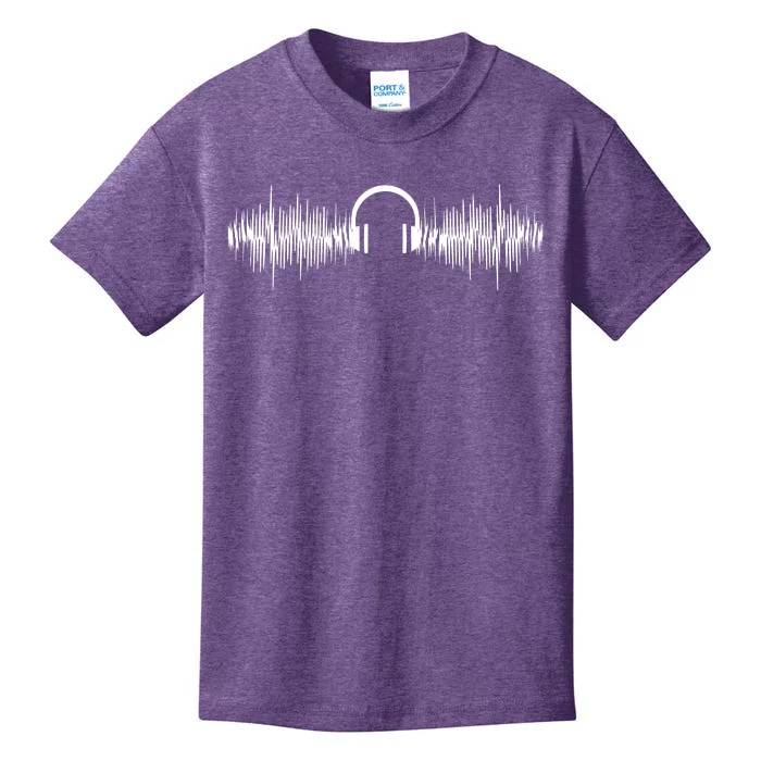 Sound Engineer Audio Wave Audio Engineer Music Lover Gift Kids T-Shirt