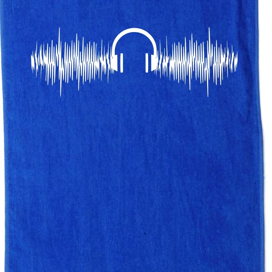 Sound Engineer Audio Wave Audio Engineer Music Lover Gift Platinum Collection Golf Towel